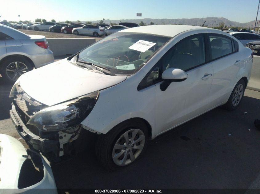 2013 KIA RIO LX - KNADM4A39D6252626