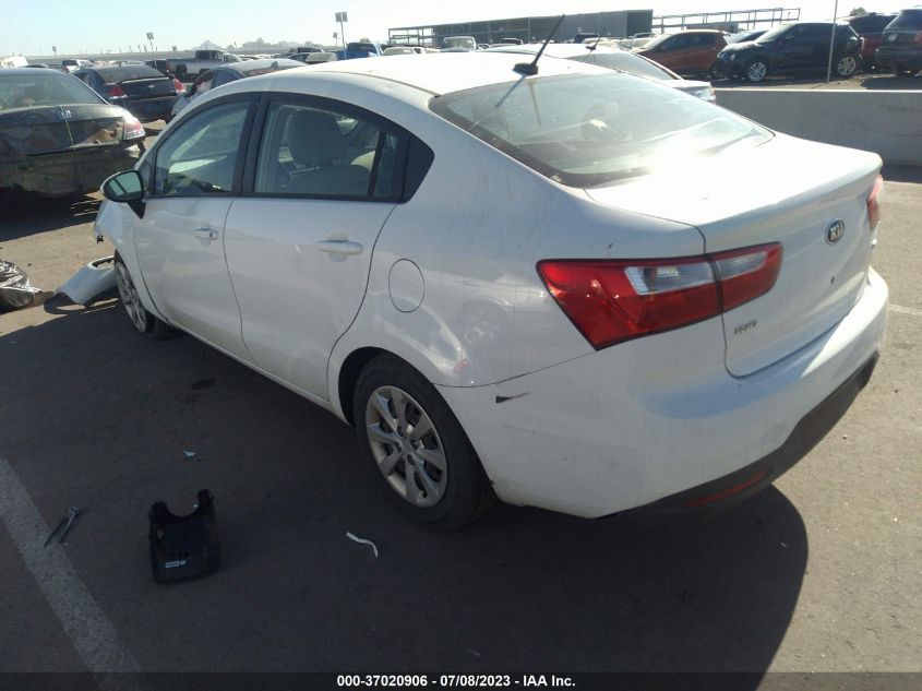 2013 KIA RIO LX - KNADM4A39D6252626
