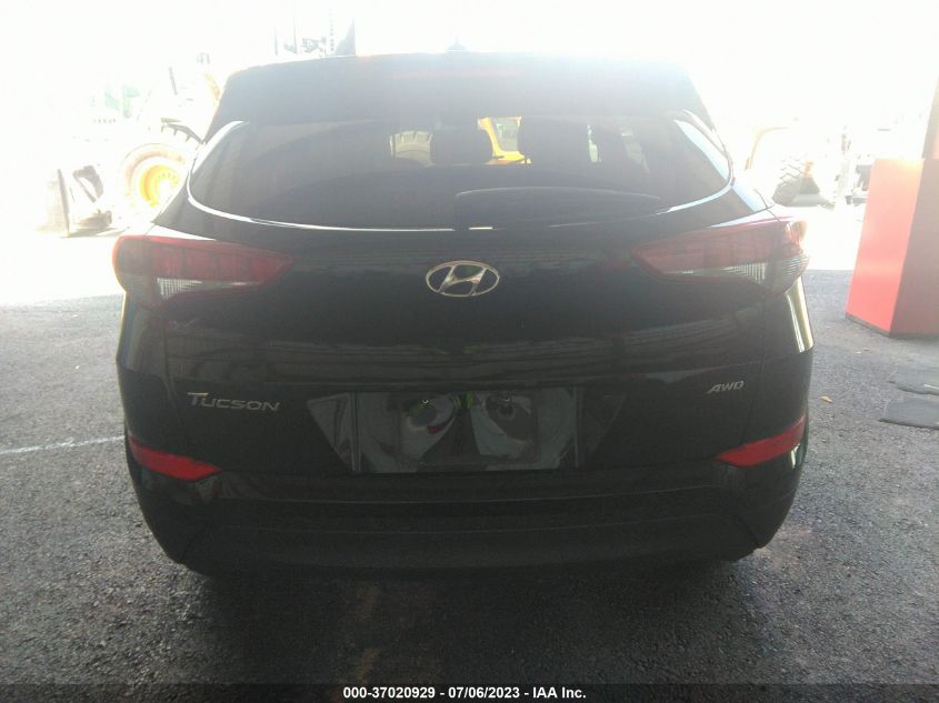 2016 HYUNDAI TUCSON SE - KM8J3CA45GU116565