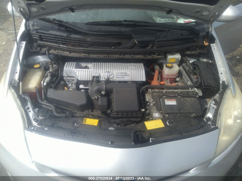 2013 TOYOTA PRIUS ONE/TWO/THREE/FOUR/FIVE - JTDKN3DU0D5652330