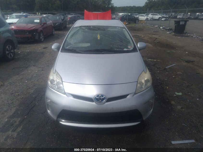 2013 TOYOTA PRIUS ONE/TWO/THREE/FOUR/FIVE - JTDKN3DU0D5652330