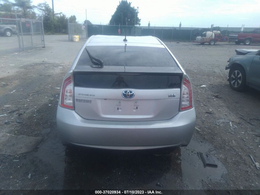 2013 TOYOTA PRIUS ONE/TWO/THREE/FOUR/FIVE - JTDKN3DU0D5652330