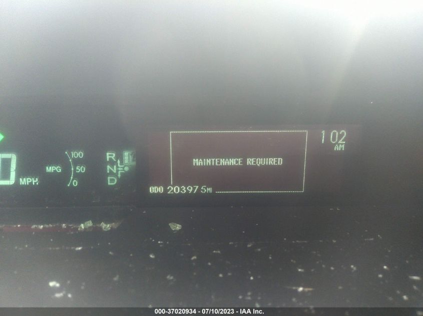 2013 TOYOTA PRIUS ONE/TWO/THREE/FOUR/FIVE - JTDKN3DU0D5652330