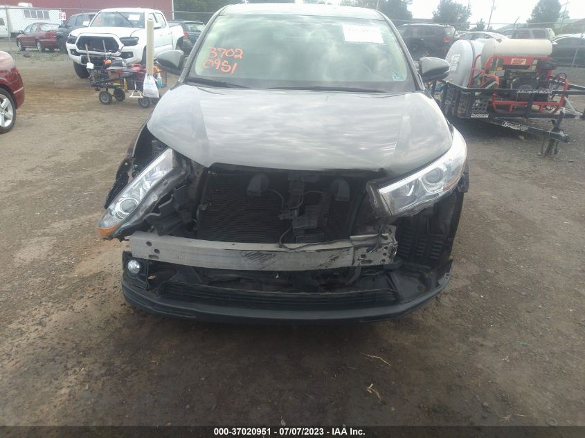 2015 TOYOTA HIGHLANDER LE - 5TDBKRFH8FS074017