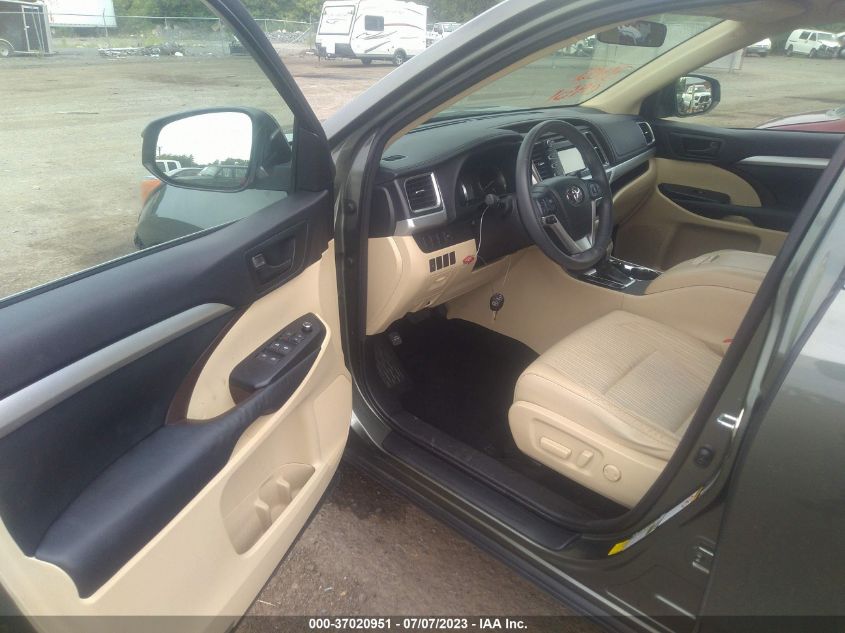 2015 TOYOTA HIGHLANDER LE - 5TDBKRFH8FS074017