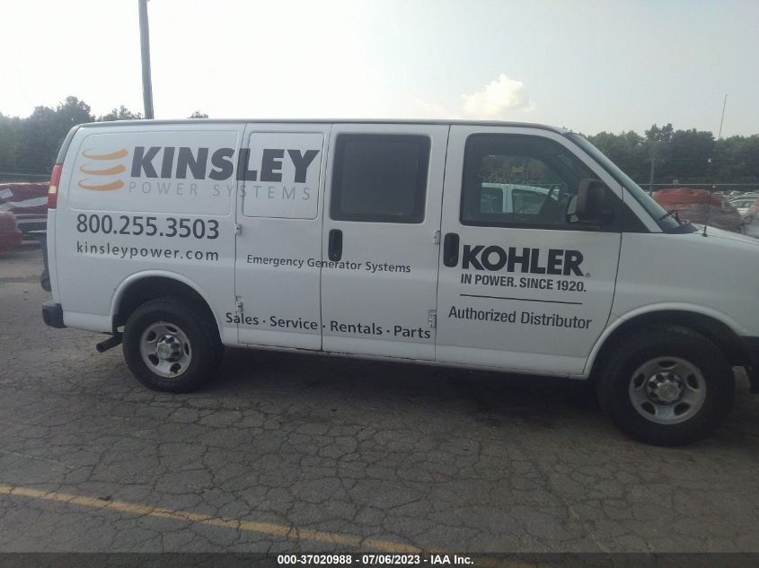 2014 CHEVROLET EXPRESS CARGO VAN - 1GCZGTCG5E1148319