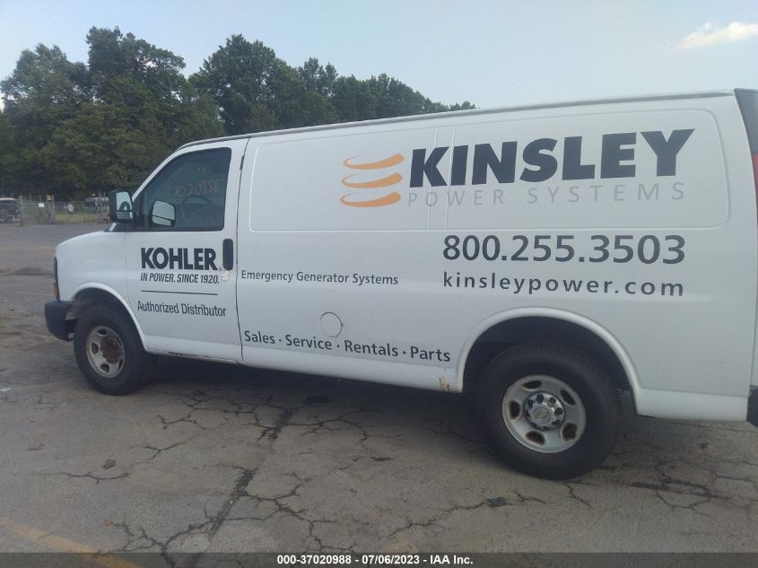 2014 CHEVROLET EXPRESS CARGO VAN - 1GCZGTCG5E1148319