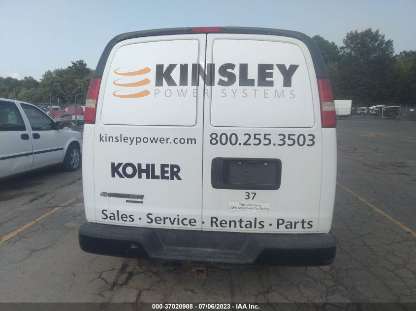 2014 CHEVROLET EXPRESS CARGO VAN - 1GCZGTCG5E1148319