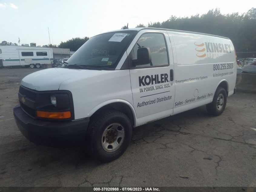 2014 CHEVROLET EXPRESS CARGO VAN - 1GCZGTCG5E1148319
