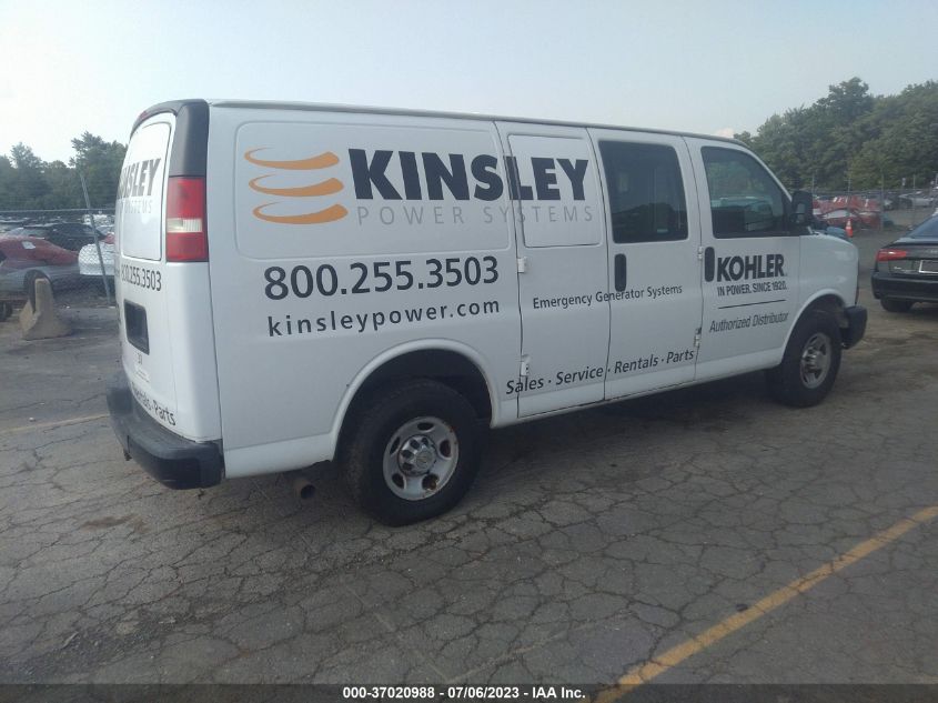 2014 CHEVROLET EXPRESS CARGO VAN - 1GCZGTCG5E1148319