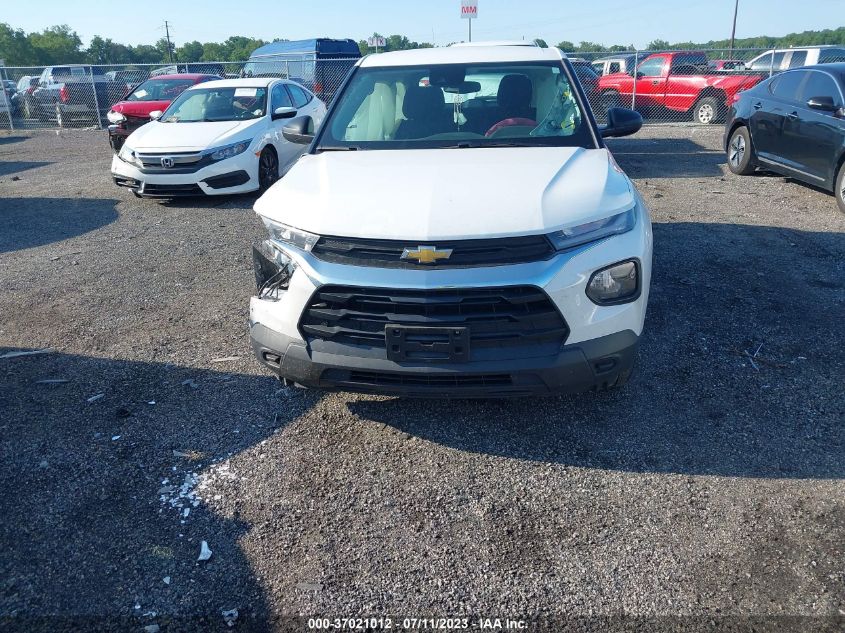 2022 CHEVROLET TRAILBLAZER LS - KL79MMS20NB103641