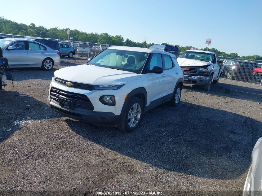 2022 CHEVROLET TRAILBLAZER LS - KL79MMS20NB103641