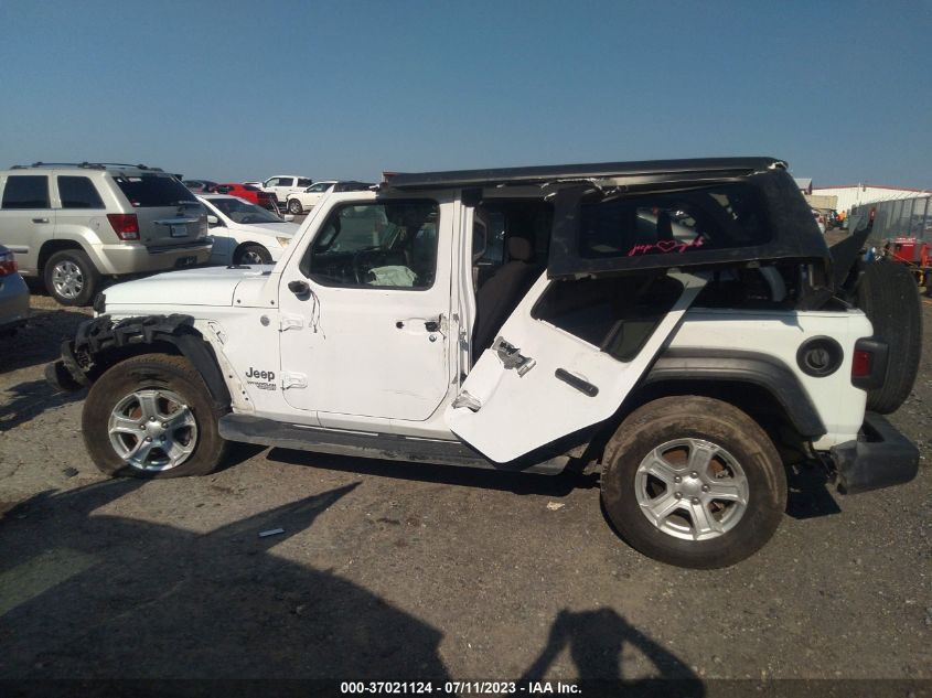 2020 JEEP WRANGLER UNLIMITED SPORT - 1C4HJXDN7LW220512