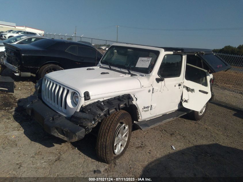 2020 JEEP WRANGLER UNLIMITED SPORT - 1C4HJXDN7LW220512
