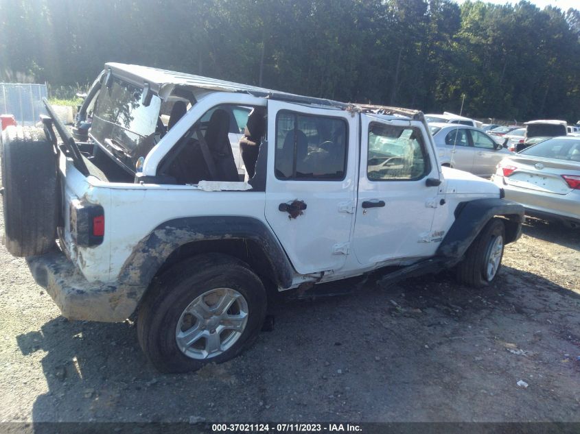 2020 JEEP WRANGLER UNLIMITED SPORT - 1C4HJXDN7LW220512