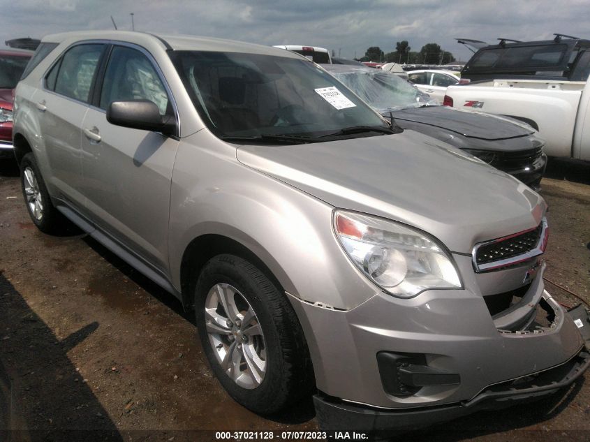 2013 CHEVROLET EQUINOX LS - 2GNALBEK3D6362720