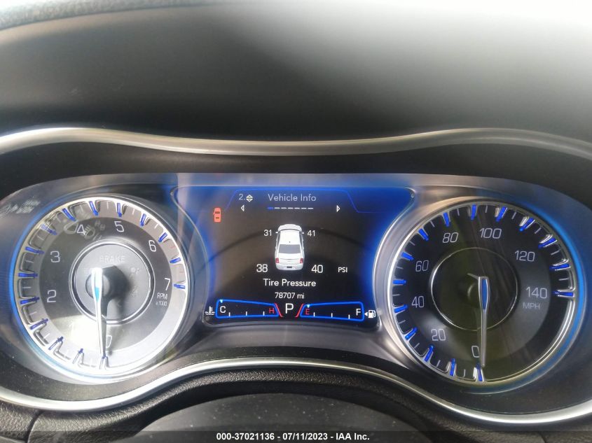 2019 CHRYSLER 300 TOURING - 2C3CCAAG5KH738773