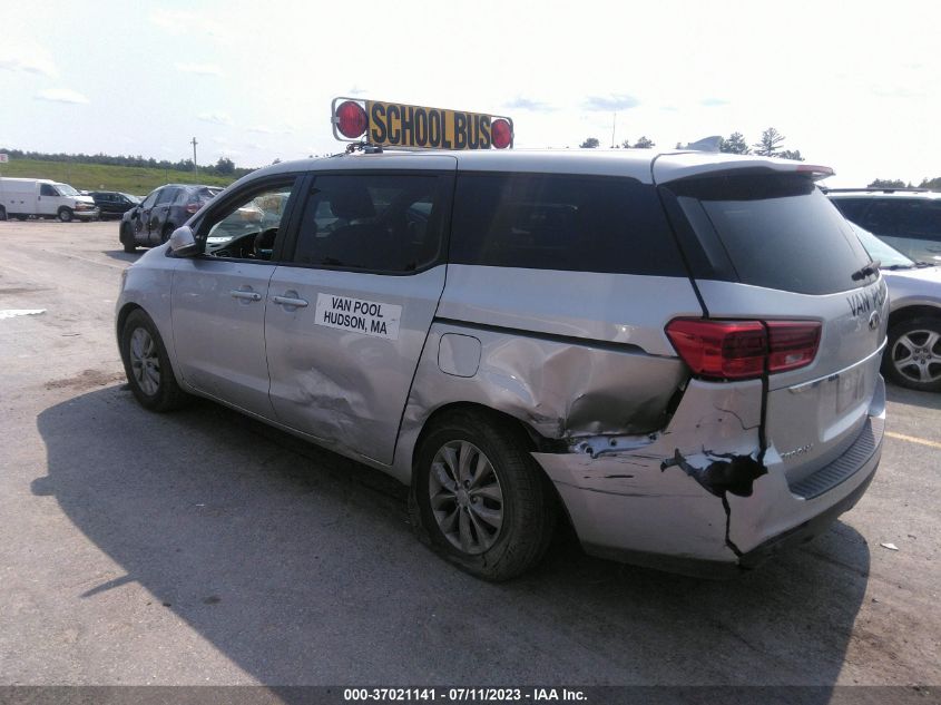 2019 KIA SEDONA LX - KNDMB5C18K6567103