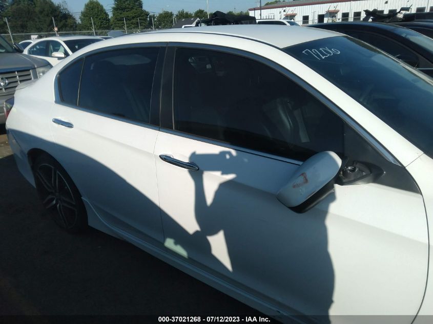 2016 HONDA ACCORD SEDAN SPORT - 1HGCR2F65GA107206