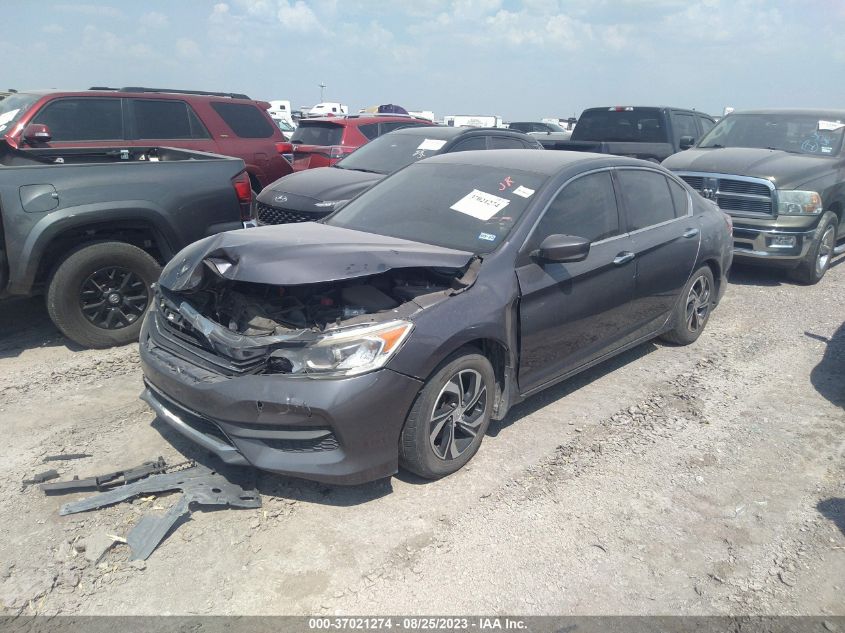 2016 HONDA ACCORD SEDAN LX - 1HGCR2F33GA017574
