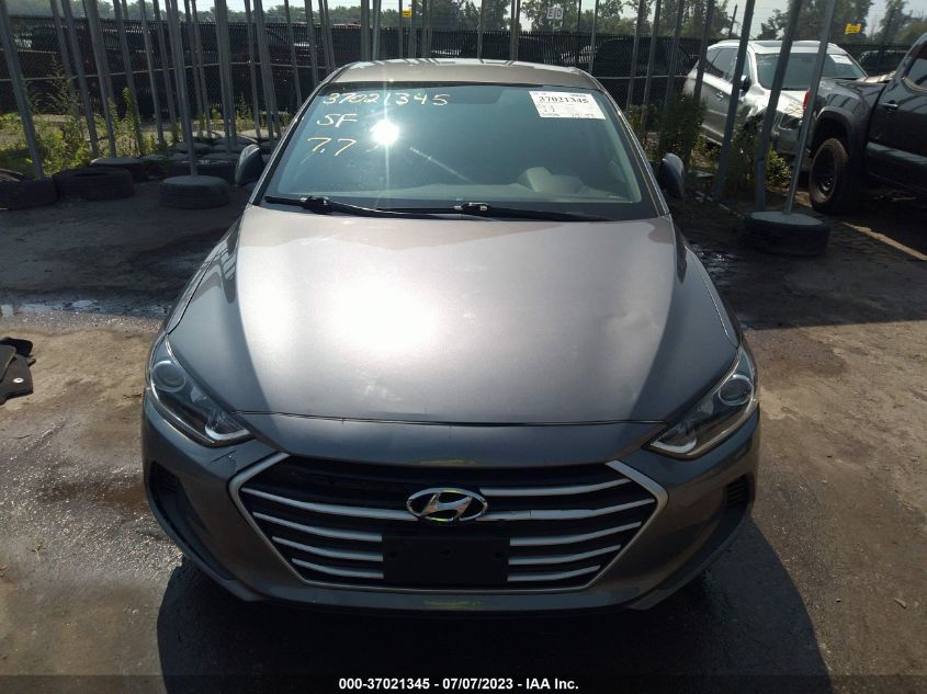 2018 HYUNDAI ELANTRA SE - 5NPD74LF9JH330292