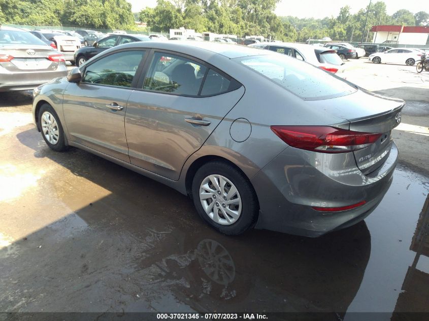 2018 HYUNDAI ELANTRA SE - 5NPD74LF9JH330292