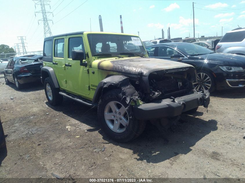 2017 JEEP WRANGLER UNLIMITED SPORT - 1C4BJWDG5HL536694