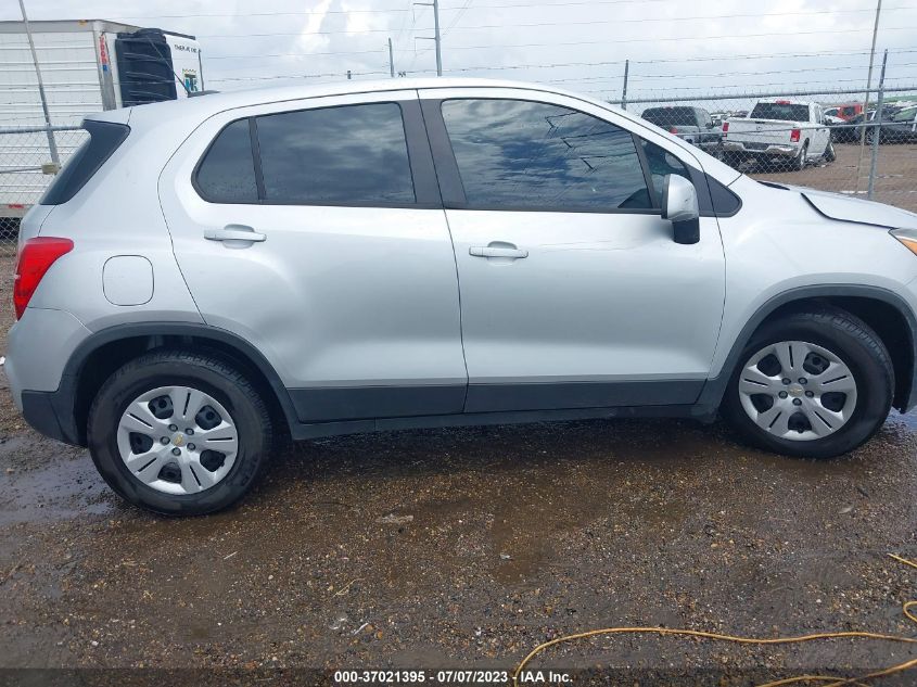 2018 CHEVROLET TRAX LS - 3GNCJKSB1JL272931
