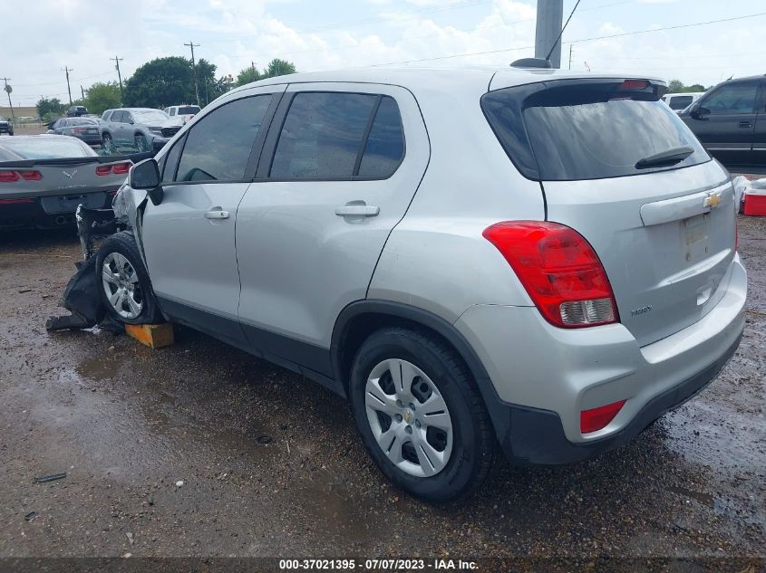 2018 CHEVROLET TRAX LS - 3GNCJKSB1JL272931
