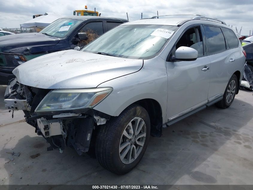 2014 NISSAN PATHFINDER SL - 5N1AR2MN8EC723365
