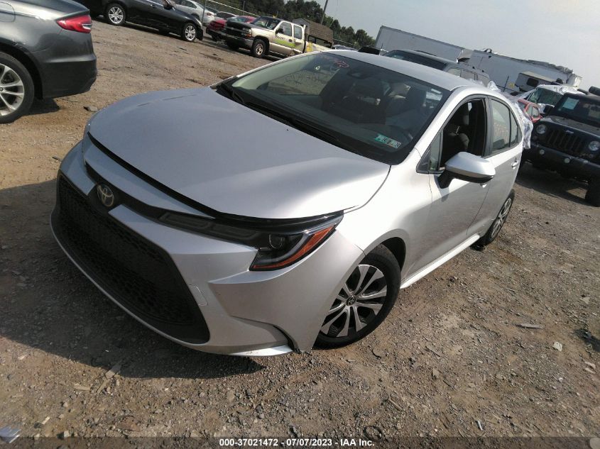 2022 TOYOTA COROLLA LE - JTDEAMDE3NJ047301