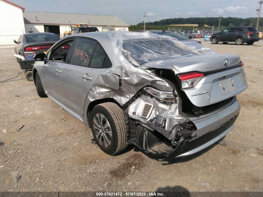2022 TOYOTA COROLLA LE - JTDEAMDE3NJ047301