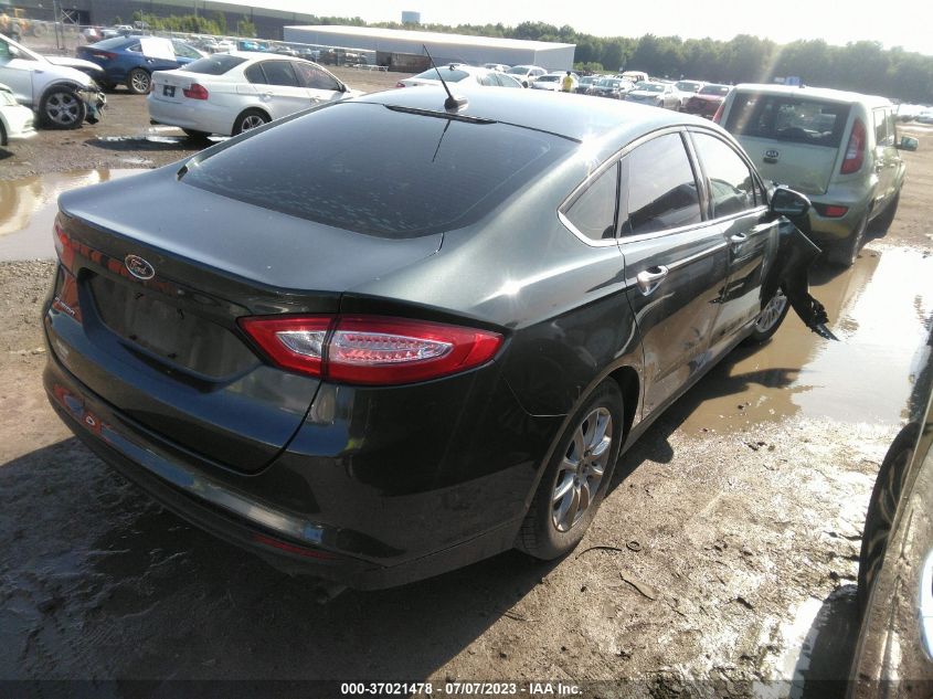 2016 FORD FUSION S - 1FA6P0G71G5110440