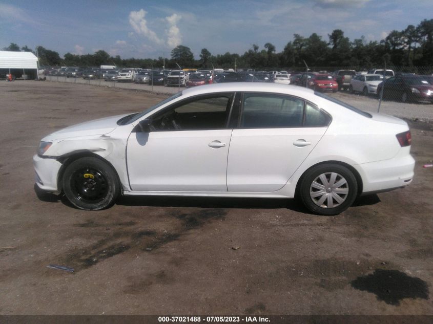 2016 VOLKSWAGEN JETTA SEDAN 1.4T S W/TECHNOLOGY - 3VW267AJ4GM318666