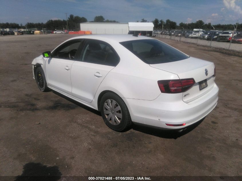 2016 VOLKSWAGEN JETTA SEDAN 1.4T S W/TECHNOLOGY - 3VW267AJ4GM318666