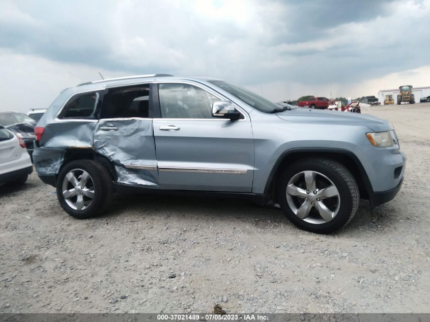 2013 JEEP GRAND CHEROKEE OVERLAND - 1C4RJECT1DC526665