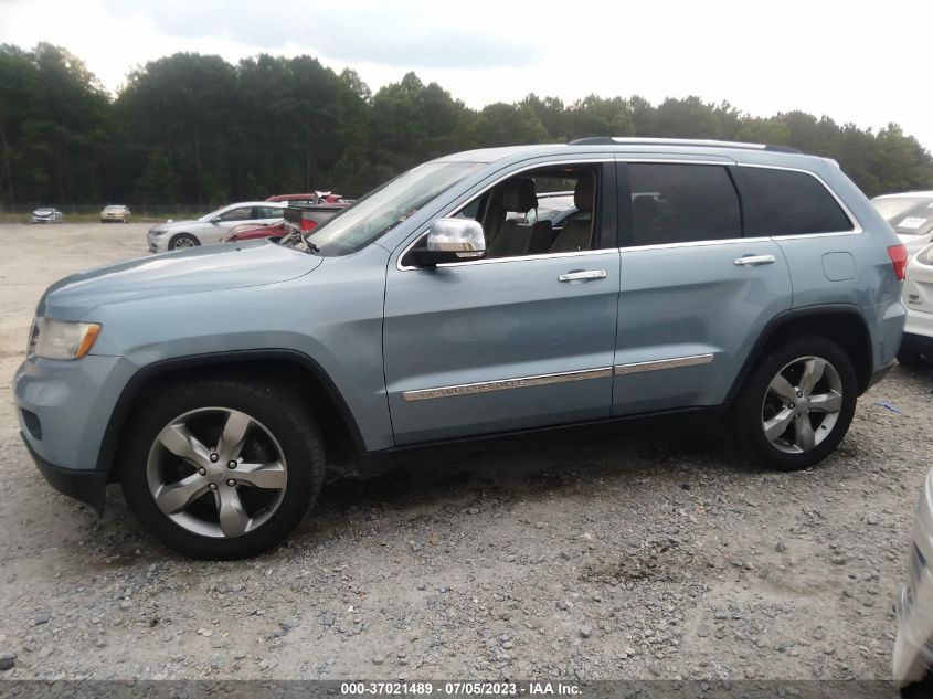 2013 JEEP GRAND CHEROKEE OVERLAND - 1C4RJECT1DC526665