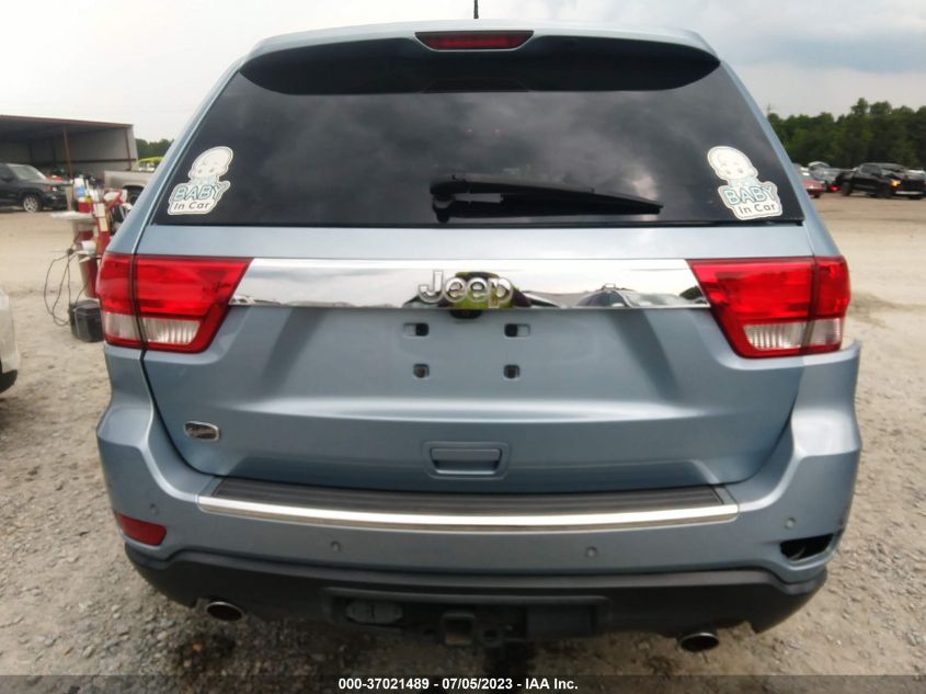 2013 JEEP GRAND CHEROKEE OVERLAND - 1C4RJECT1DC526665