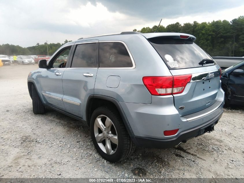 2013 JEEP GRAND CHEROKEE OVERLAND - 1C4RJECT1DC526665