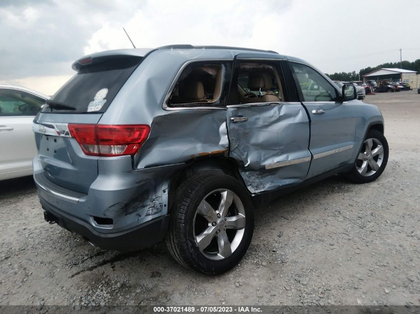 2013 JEEP GRAND CHEROKEE OVERLAND - 1C4RJECT1DC526665