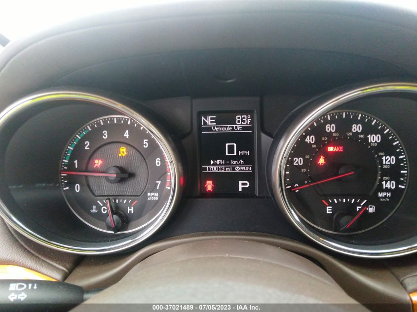 2013 JEEP GRAND CHEROKEE OVERLAND - 1C4RJECT1DC526665