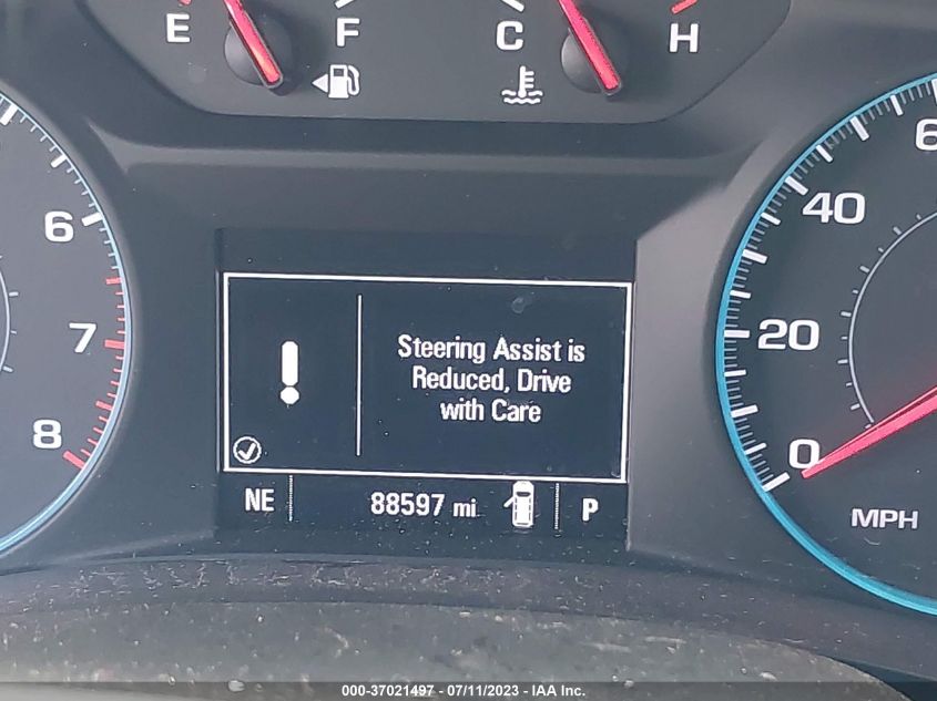 2019 CHEVROLET TRAVERSE LT CLOTH - 1GNERGKWXKJ289012