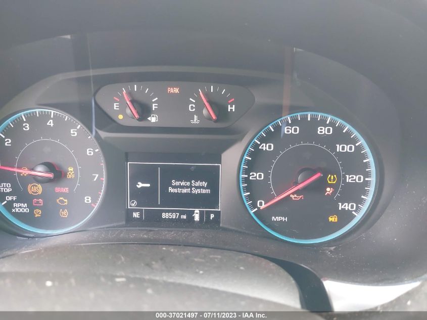 2019 CHEVROLET TRAVERSE LT CLOTH - 1GNERGKWXKJ289012