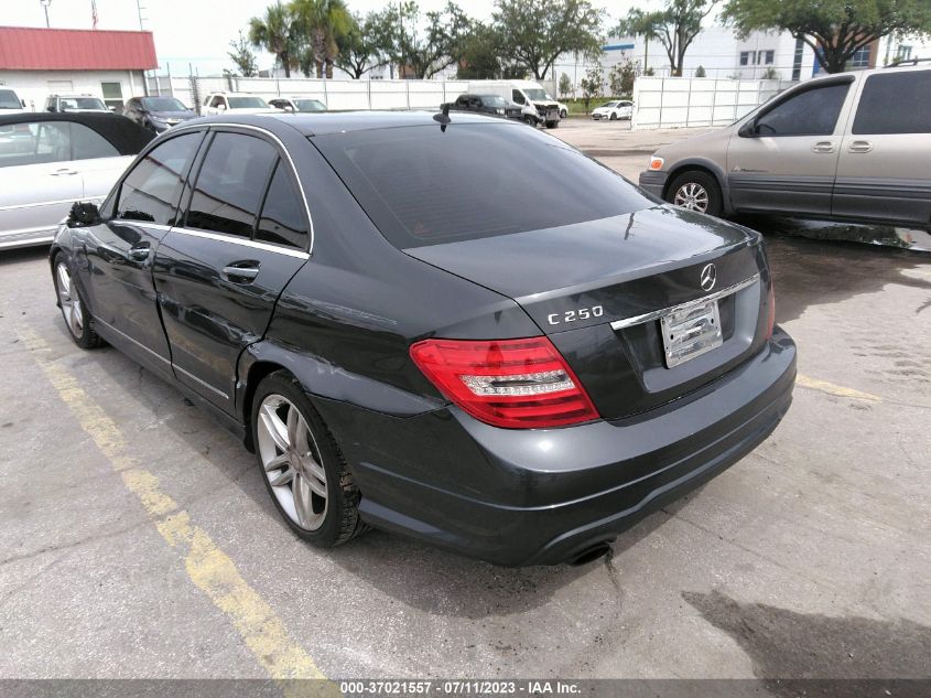 2014 MERCEDES-BENZ C-CLASS C 250 - WDDGF4HB6ER308440