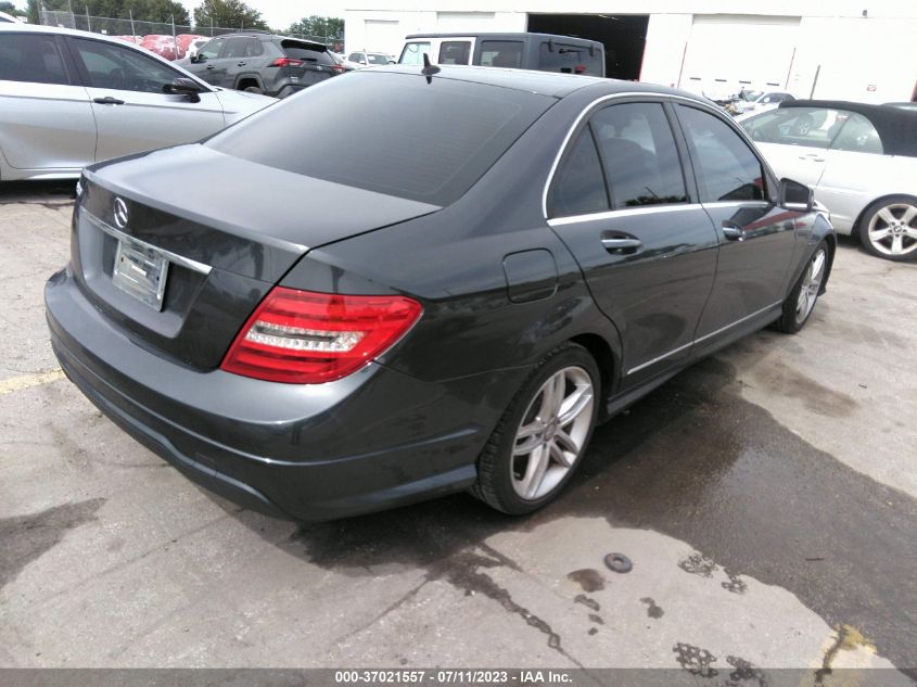 2014 MERCEDES-BENZ C-CLASS C 250 - WDDGF4HB6ER308440
