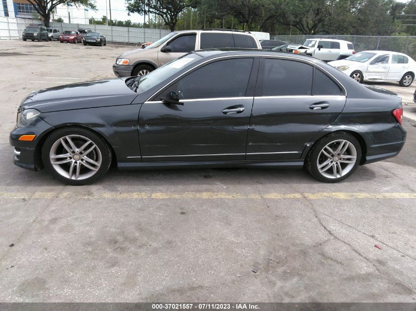 2014 MERCEDES-BENZ C-CLASS C 250 - WDDGF4HB6ER308440