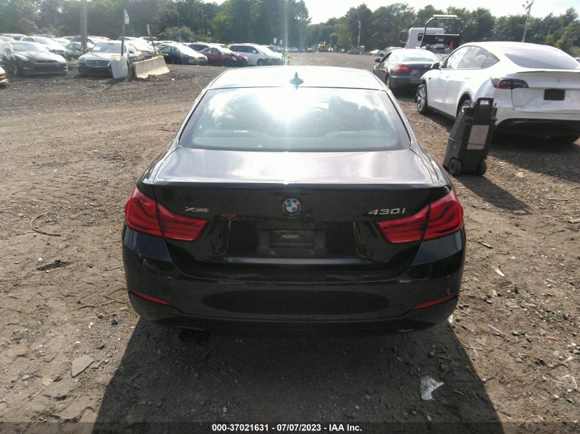 2018 BMW 4 SERIES 430I XDRIVE - WBA4W5C50JAA49912