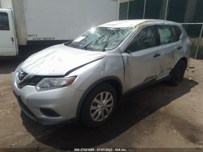 2016 NISSAN ROGUE SV/SL/S - KNMAT2MV7GP671552