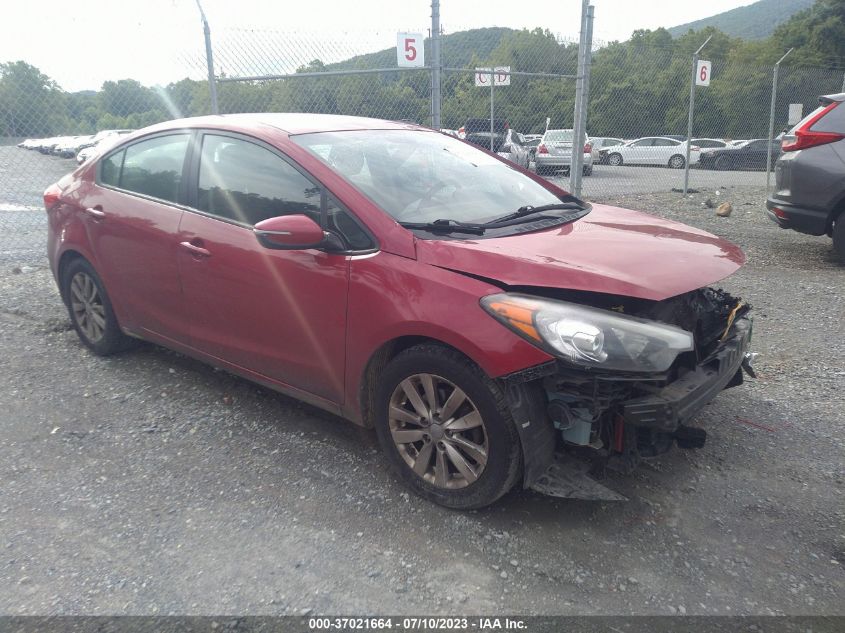 2016 KIA FORTE LX - KNAFX4A67G5455292