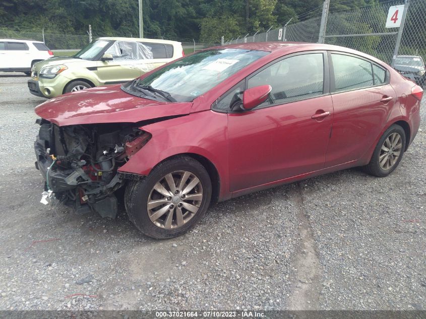 2016 KIA FORTE LX - KNAFX4A67G5455292